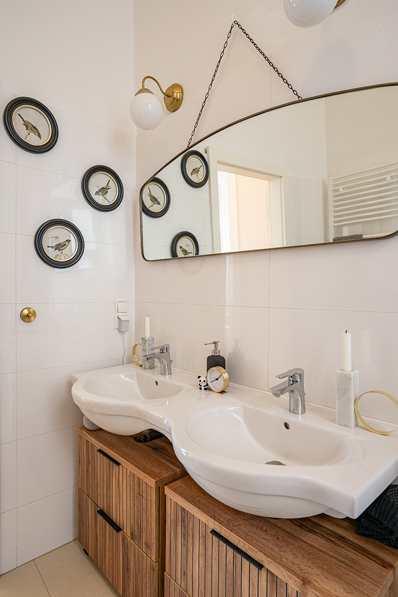 bathroom in vienna period home
